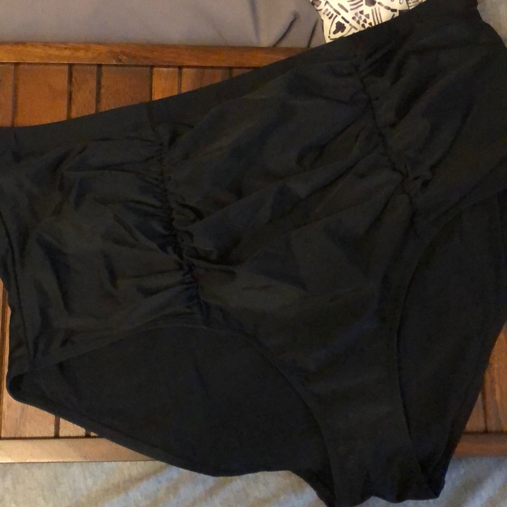 Rouched torrid swim bottoms